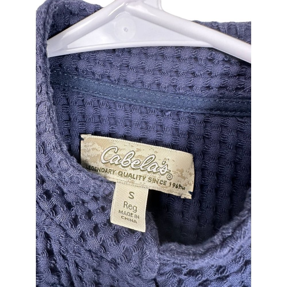 Cabelas, Waffle Weave, Toggle Closure Cardigan, S… - image 6